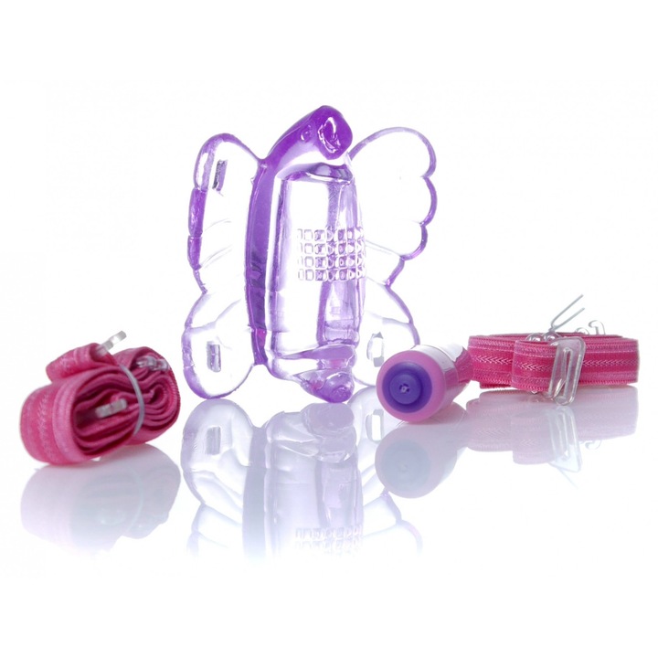 B - Series Butterfly vibrátor, lila, állítható méretek