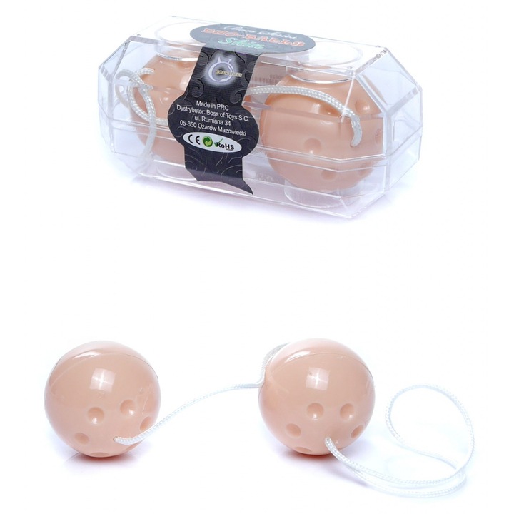 Hüvelygolyók, B - Series, 3,2 cm átmérőjű, 21 cm, bézs