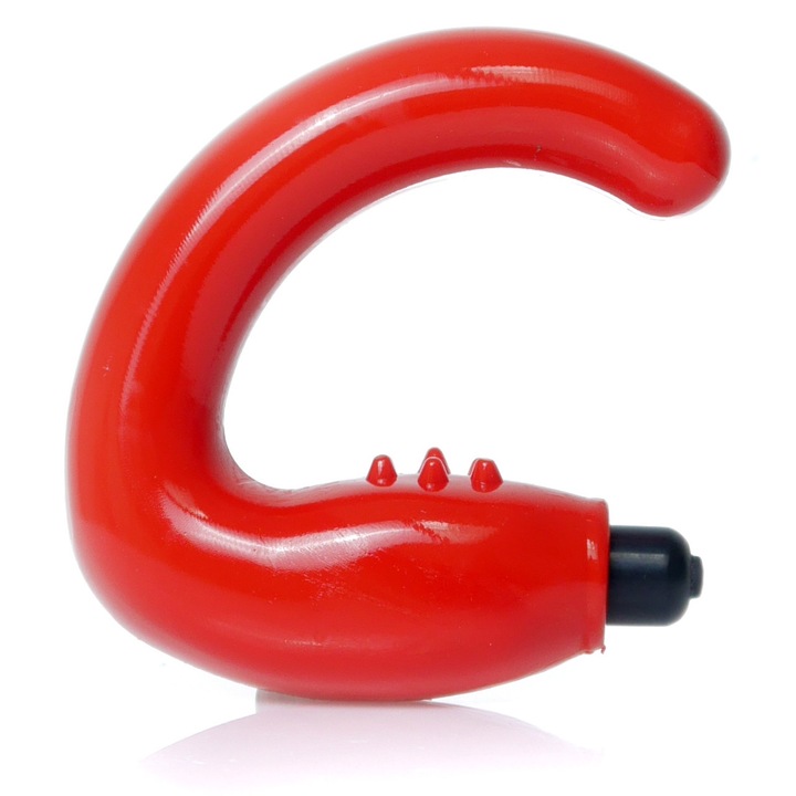 Вибратор за простата B - Series Joy, червен, 1 режим на вибрация, ергономичен