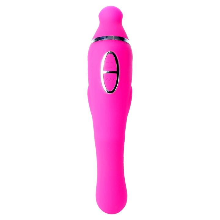 HELEN vibrátor, 12 vibrációs funkció, 8 stimulációs funkció, rózsaszín, USB