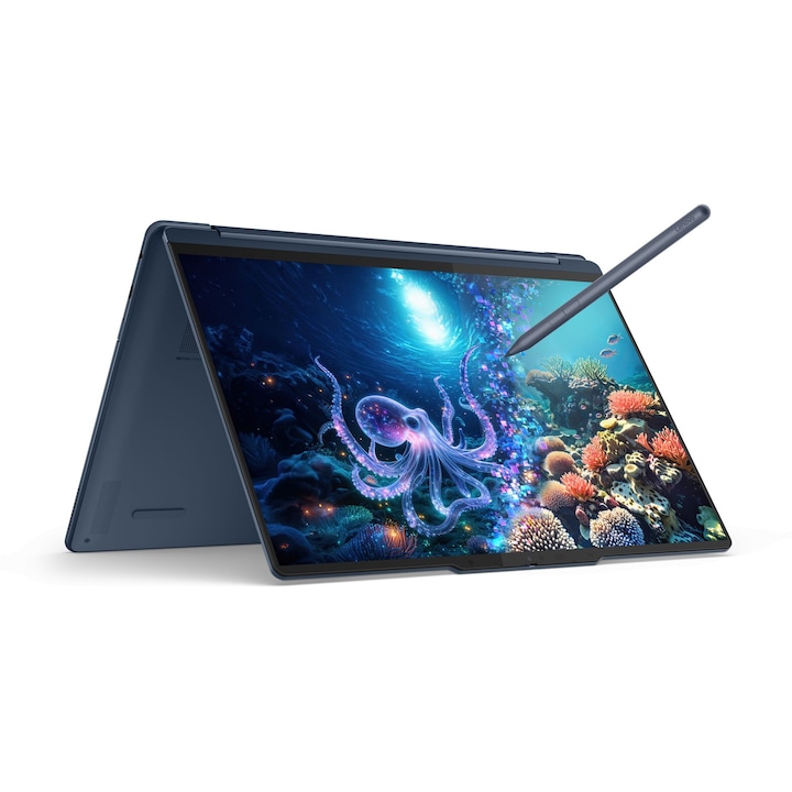Lenovo Yoga 9 2-in-1 14ILL10 laptop, 83LC000YBM, Intel Core Ultra 7 258V (8 magos), Intel Arc 8 magos, 32GB 8533MHz LPDDR5x, Kék