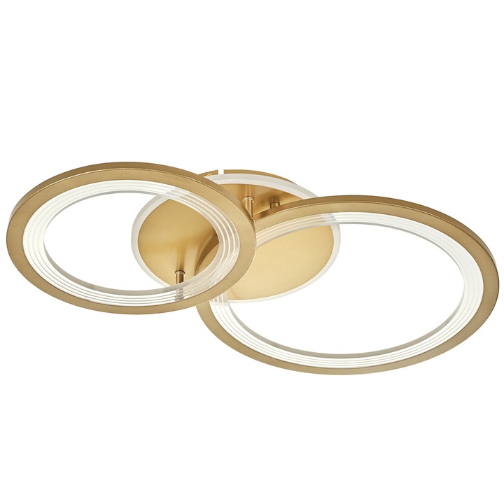 Плафон Cassiopeia със смарт управление, златен, led 92w, 9200lm, 3000-6000k, 2815GD/2T