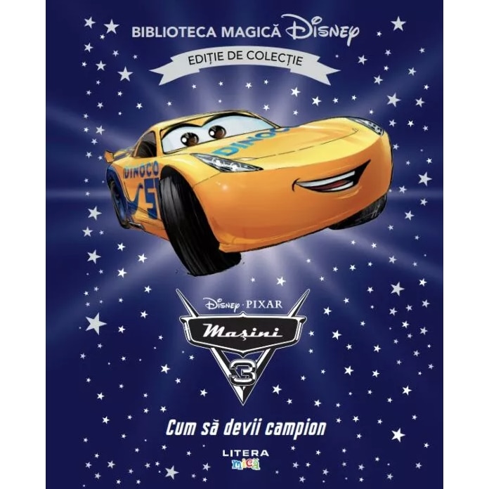 Disney. Masini 3. Cum sa devii campion. Biblioteca magica