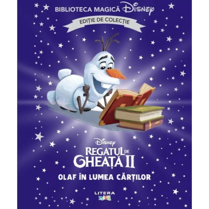 Disney. Regatul de gheata II. Olaf in lumea cartilor. Biblioteca magica