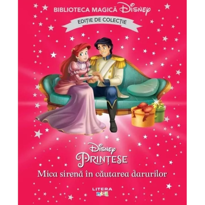 Disney printese. Mica sirena in cautarea darurilor. Biblioteca magica