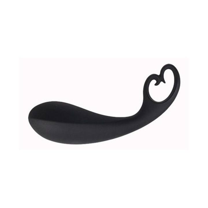 ALIVE dildó, orvosi szilikon, fekete