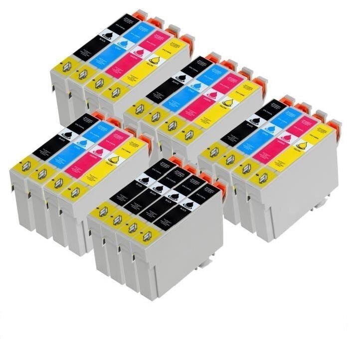 1291 Set 20buc cartuse Compatibile Epson T1291 T1292 T1293 T1294 ( 8xBK, 4xC, 4xM, 4xY)