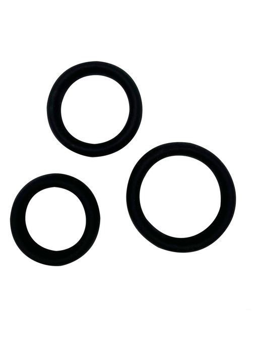 Комплект пръстени за пенис, ALIVE, Sensual Pleasure, Силикон