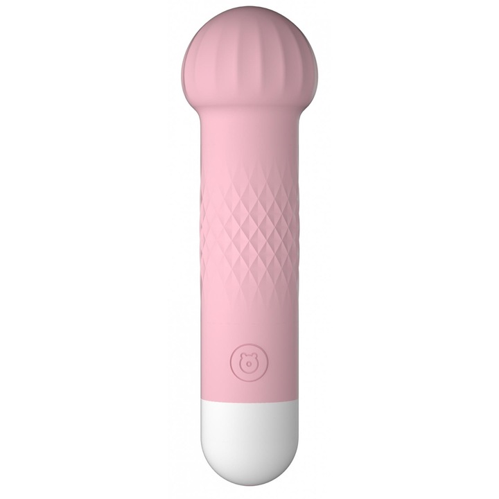 Вибратор Luka, 10.3x2.5 см, 10 режима на вибрация, силикон, зарежда се с USB