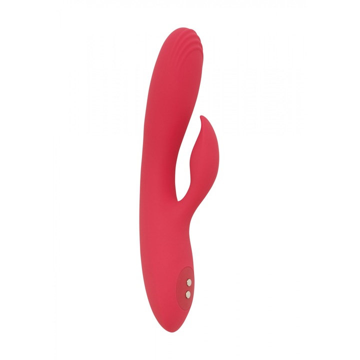 Vibrator ToyJoy Soft Silicone Rabbit, 4 скорости на вибрация, 6 режима на пулсация, USB-презареждащ се