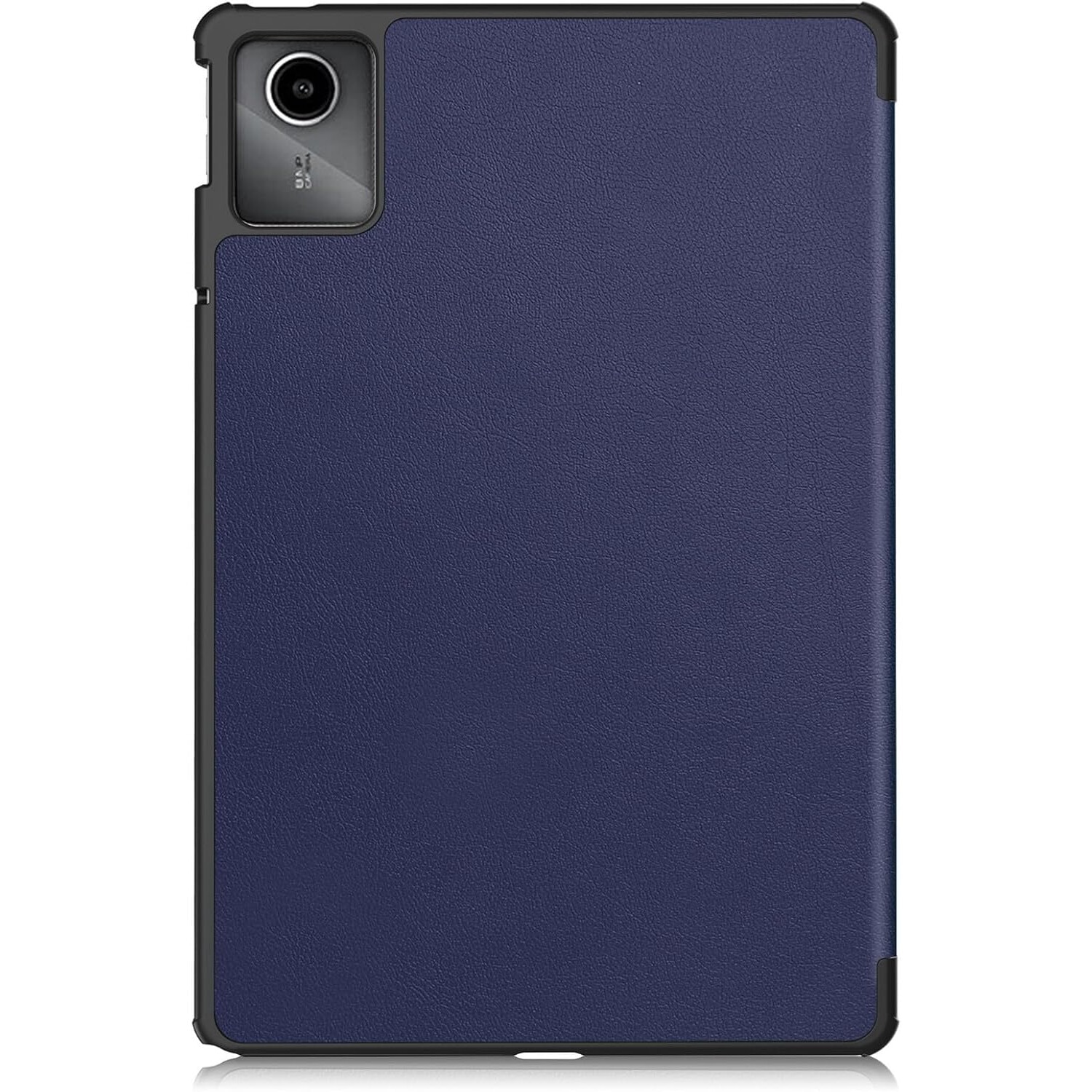 Husa pentru tableta Lenovo Tab M11, piele PU, Folio Slim Stand Tri-Fold Hard Case protejeaza tableta, functie Sleep/Wake, albastru marin
