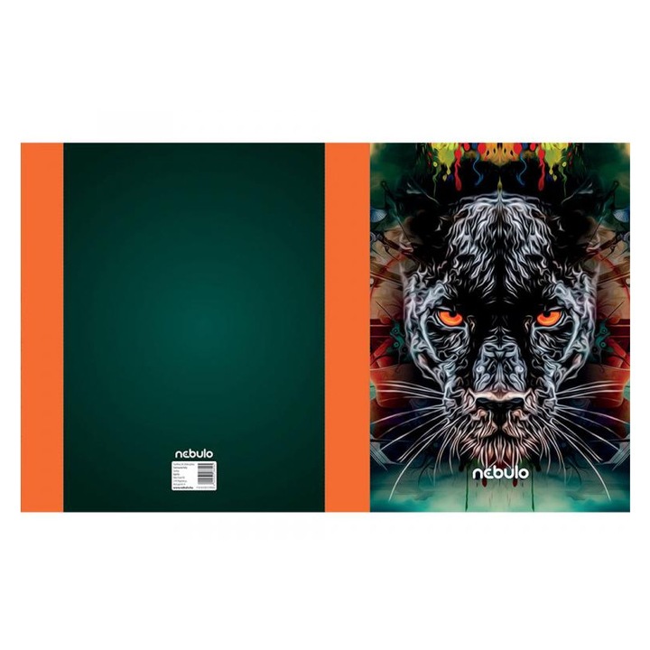 Nebulo 5288495 Nebulo: Füzetbox A/4-es méret Fekete párduc