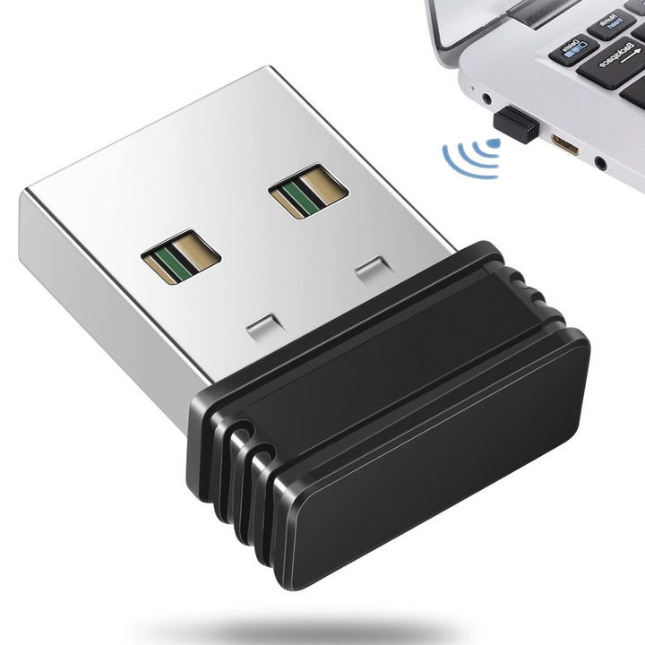 Egérremegtető, BYONDSELF®, Nem észlelhető, Anti-Alvó, Plug&Play, Fekete