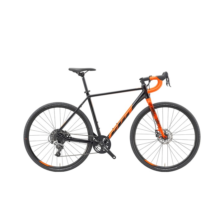 Bicicletă KTM 28" X-Strada 30, cadru aliaj, frâne disc, negru, S/52