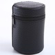 Set 5 Pahare din otel inoxidabil 30 ml, Zggzerg, Cupa de calatorie, tacamuri, cu suport teaca de piele sintetica, Rezistenta la temepreturi ridiate, Portabil, Pentru birou, camping, activitati in aer liber, 3.7x4.2x2.5cm, Argintiu