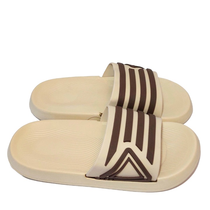 1un Papuci Spuma EVA, Moi si Confortabili, Bej