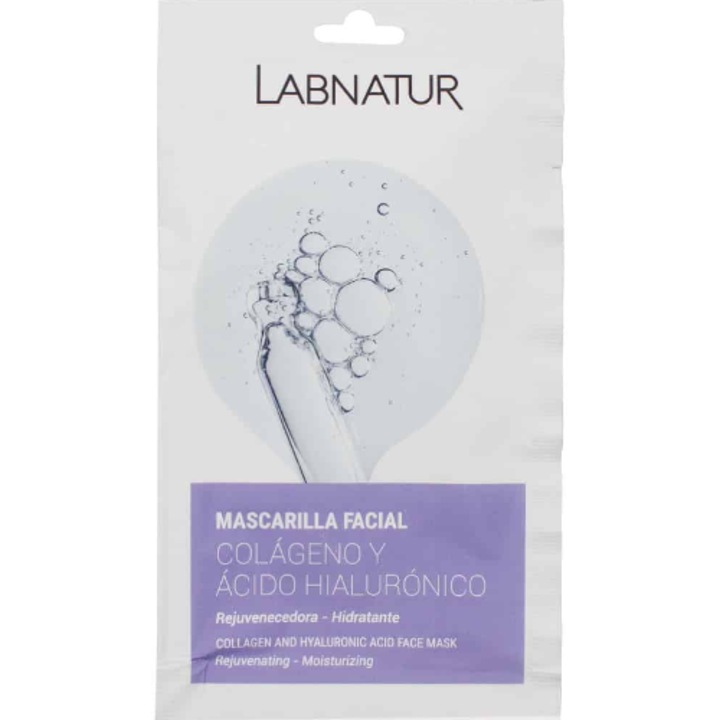 Masca de Fata cu Collagen si Acid Hialuronic 15ml LabNatur