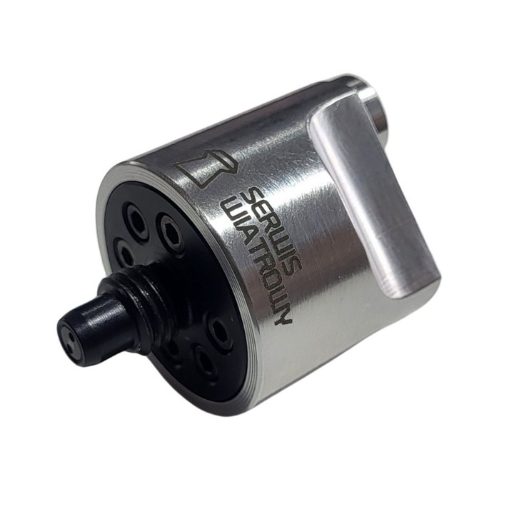 Conversie PCP pusca cu aer comprimat Walther LG400 pentru reductor Steyr 7, 5J, polimer-metal, negru-argintiu