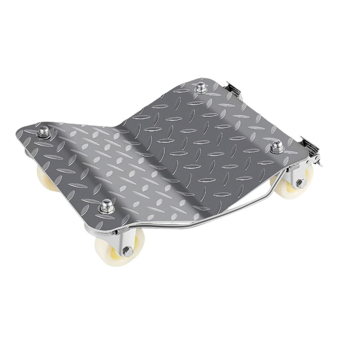 Járműmozgató görgők, 500 kg teherbírás / darab, 4 kerék, acél