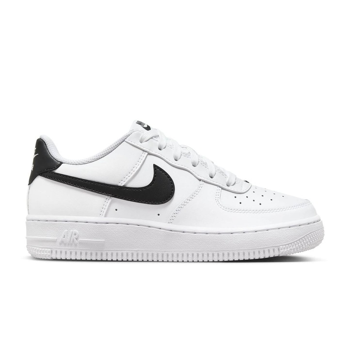 Pantofi sport NIKE Air Force 1 BG Alb Negru - 65875, Alb/Negru