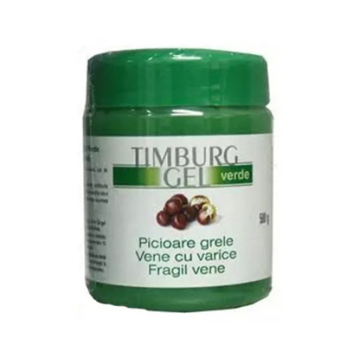 Gel verde de masaj Timburg, 500 g