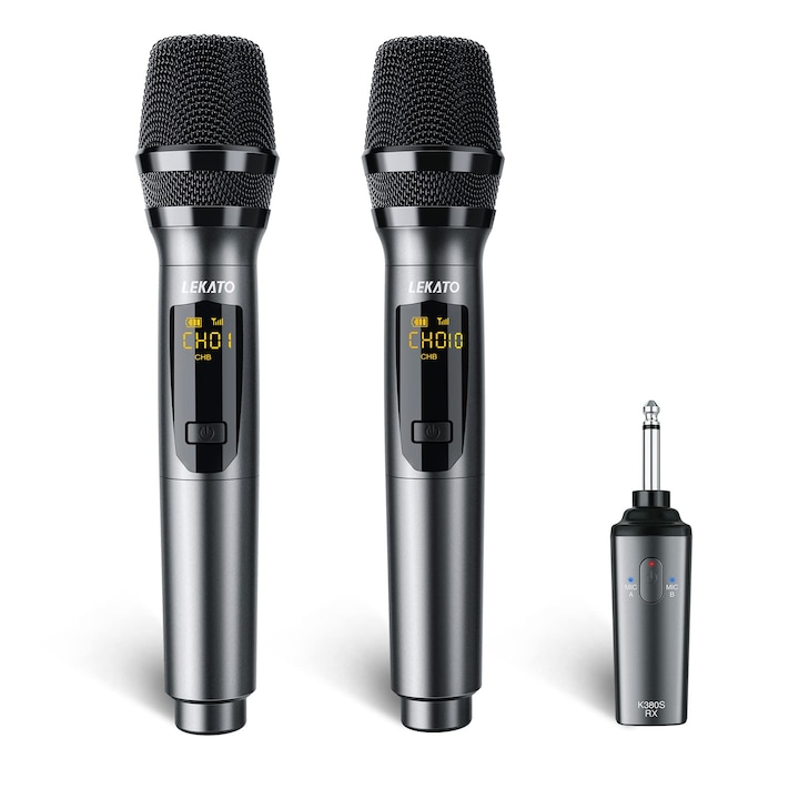 Set microfoane wireless JBL, negru