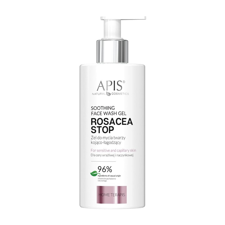 Gel de curatare faciala, Apis, calmant si linistitor, antiinflamator, regenereaza si hidrateaza, formula delicata, fara iritatii, curatare in profunzime, pentru piele sensibila