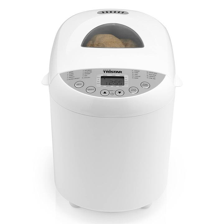 Masina de facut paine Tristar BM-4586, 1500g, 1050W, alb