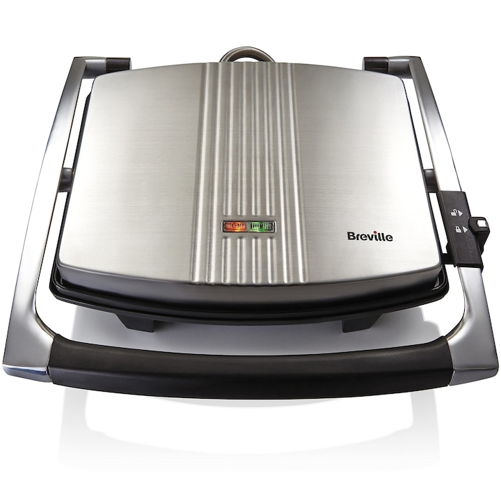 Преса за сандвичи и тостер Breville, 4 филийки, неръждаема стомана, 1000 г