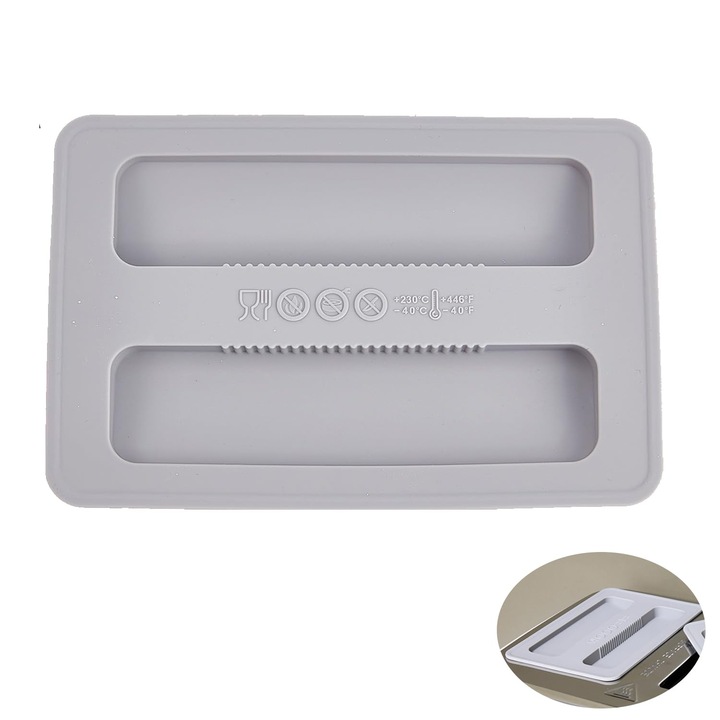 Защитен калъф за тостер, Jsleid, сив, 1500 г, 1050 W