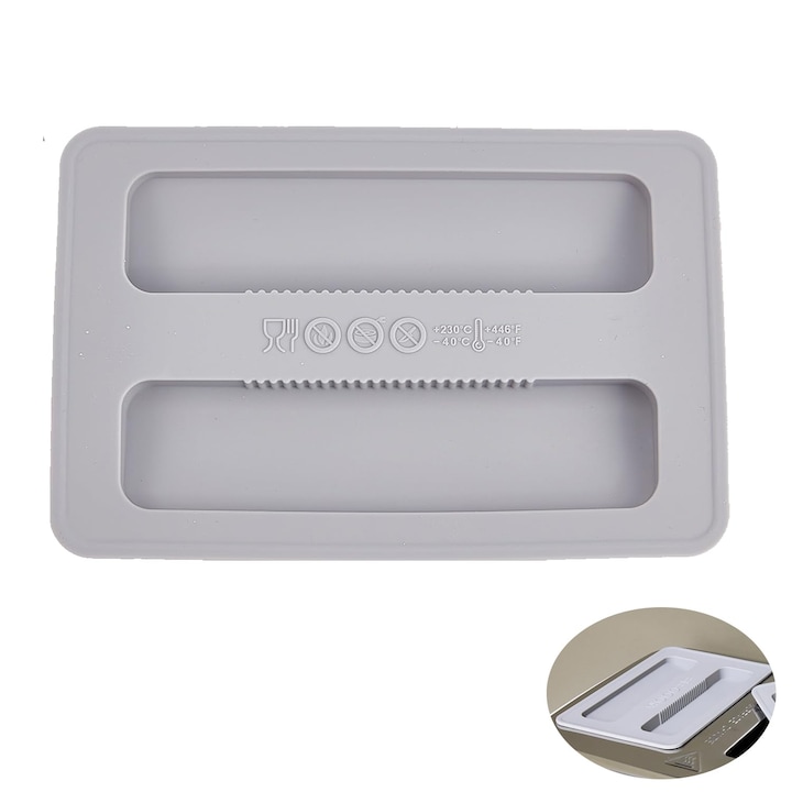 Защитен калъф за тостер, Jsleid, сив, 1500 г, 1050 W