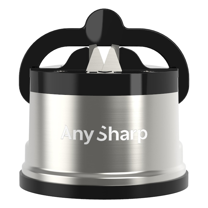 Точилка за ножове AnySharp Pro, полиран метал, с вендуза, 1050W, 1500g