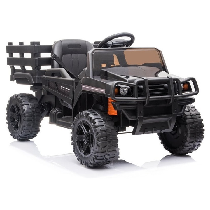 Elektromos gyerek autó LEAN BDM0926, 2 motor, EVA kerekek, fekete, 120x67x65cm