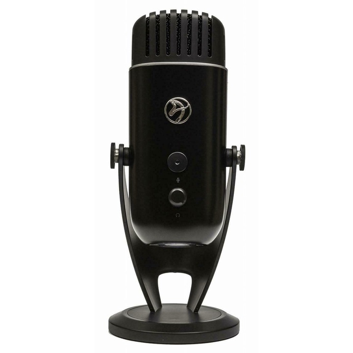 Arozzi Colonna USB kondenzátor mikrofon, hiperkardioid, fekete