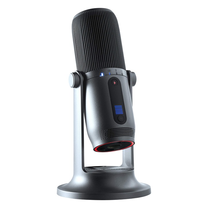 Thronmax Mdrill One kondenzátormikrofon, egyirányú, USB, szürke