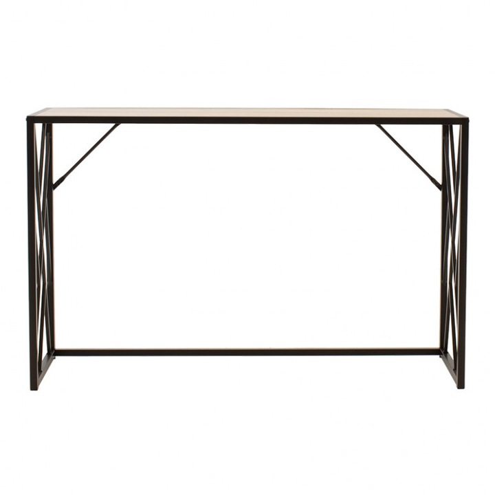 Consola Avenza Home CBX061, Stil Modern, Negru 120x35x75 cm