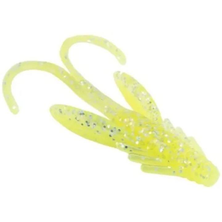 Naluca Soft Nimfa Delphin Bomb Neon, 2.5 cm, 10 Buc/PlicCaracteristici: Tip Naluca Creatura, Lungime 2.5 cm, Material Plastic Moale, Aroma Creveti, Ambalaj 10 Buc/Plic