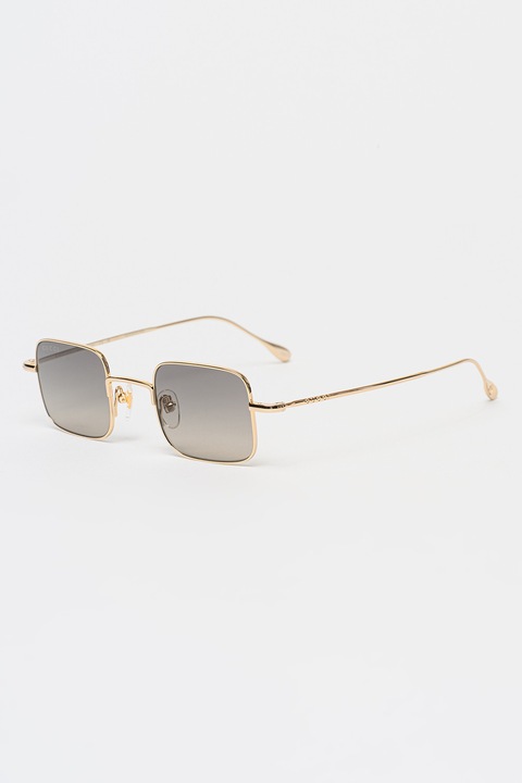 Gucci, Ochelari de soare patrati unisex cu lentile in degrade, 41-22-145, Auriu