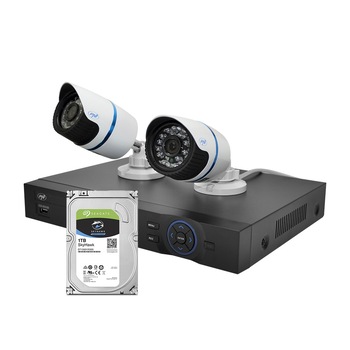 Kit supraveghere video PNI House IPMAX2, 2 camere interior/exterior, NVR, HDD 1TB Kit supraveghere video PNI House IPMAX2, 2 camere interior/exterior, NVR, HDD 1TB