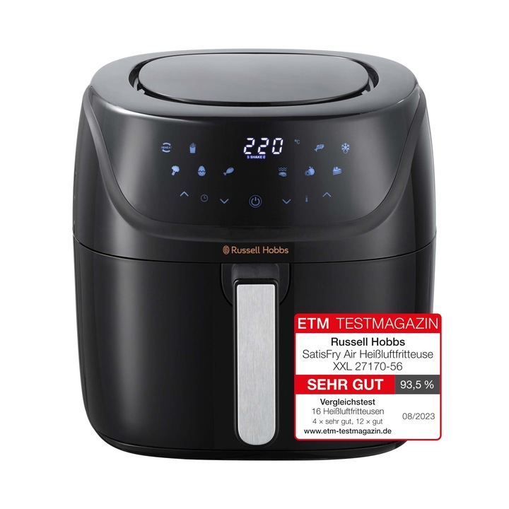 Friteuză Russell Hobbs, cu aer cald, 15, 59x15, 39x15, 35cm