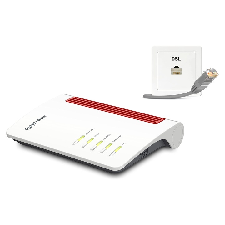 AVM Fritz!Box 7510 Wi-Fi router, 680 Mbps, VDSL 35B, Wi-Fi Mesh