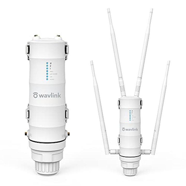 Wavlink kültéri WiFi hozzáférési pont, kétsávos erősítő, időjárásálló, 680 Mbps