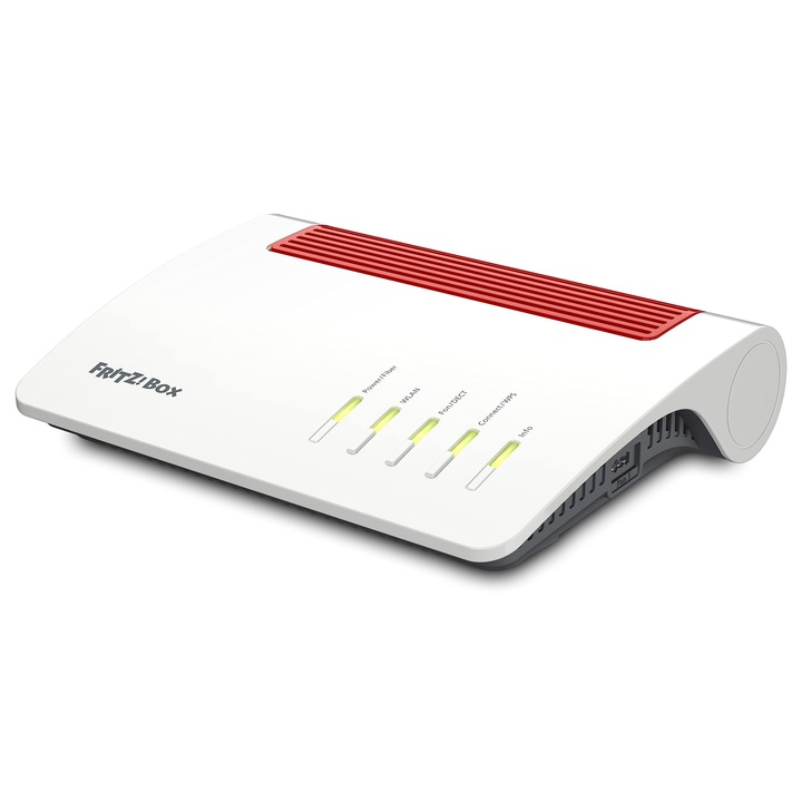 AVM Fritz!Box 5590 Fiber router, Wi-Fi 6, 680 MB/s, fehér