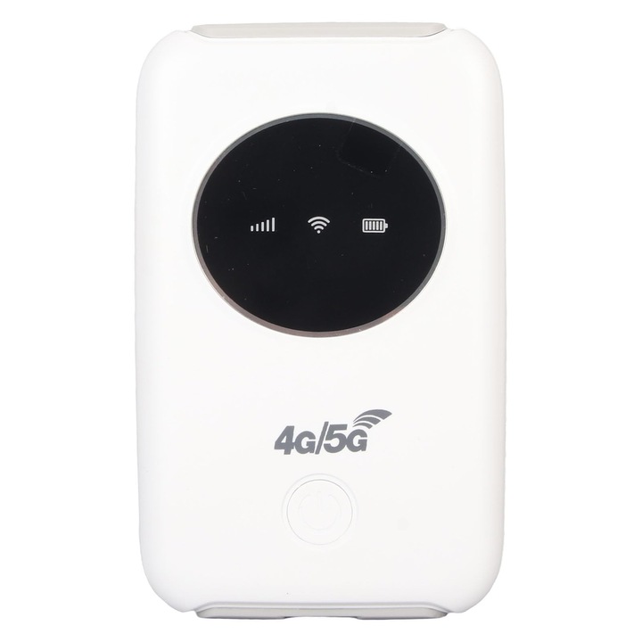 Преносим безжичен Wifi рутер 4G Lte USB, слот за карта, вграден, 3200 Mah, модем B097Rbbs8S B0Cm9Sr3Hd, 300 Mbps, 5G SIM карта, отключена