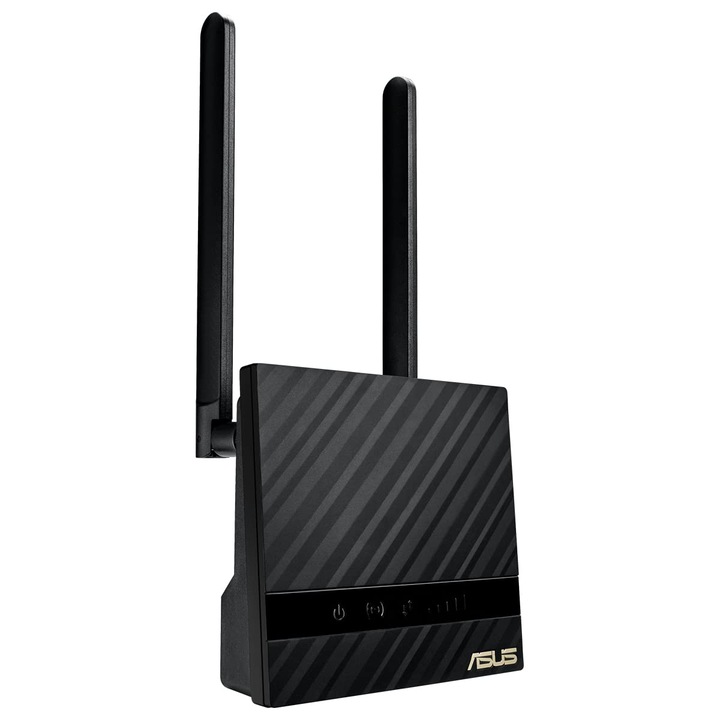 Asus vezeték nélküli router 4G-N16, 150 Mbps, fekete