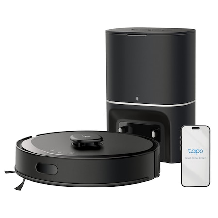 Aspirator robot Tapo RV30 Max Plus, mop, aspirație 5300Pa, navigare ...