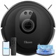 Aspirator Robot Tikom G8000 Max, 5000Pa, Autoincarcare, Wi-Fi, Ideal pentru Par de Animale, Covor, Podele Dure, Negru