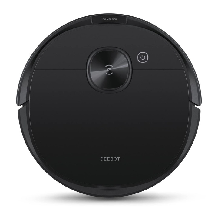 Ecovacs Deebot N8 robotporszívó, 2300 Pa szívóteljesítmény, felmosó funkció, fekete