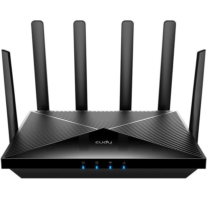 Cudy 4G LTE Cat 6 router, Dual SIM, WLAN AC1200, 4 Gigabit port