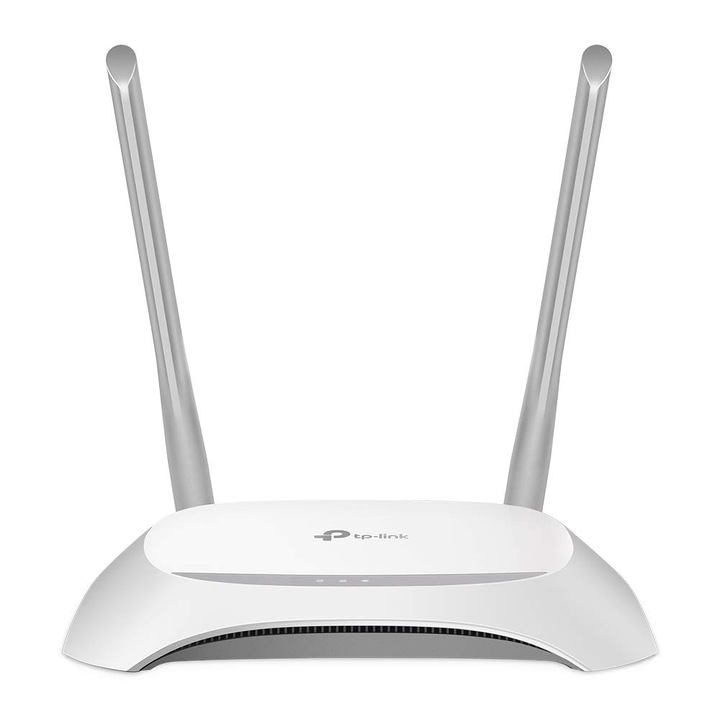 TP-Link TL-WR840N N300 vezeték nélküli router, 2 külső antenna, fekete/fehér